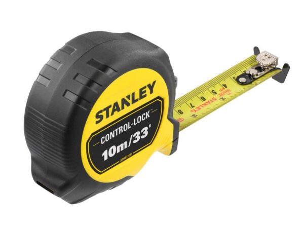 STANLEY® Hand Tools CONTROL-LOCK™ Pocket Tape 10m/33ft (Width 25mm)
