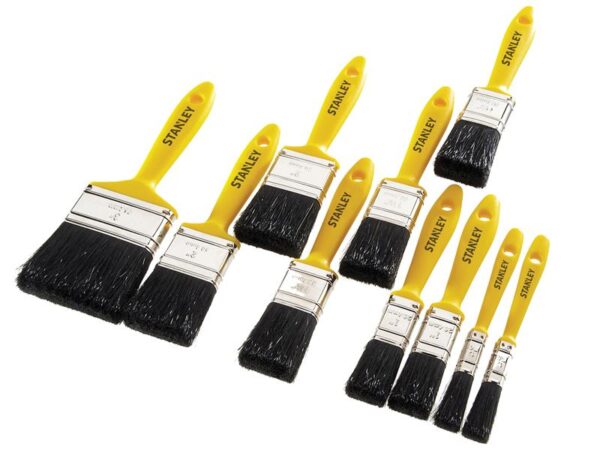 STANLEY® Hand Tools Hobby Paint Brush Set, 10 Piece