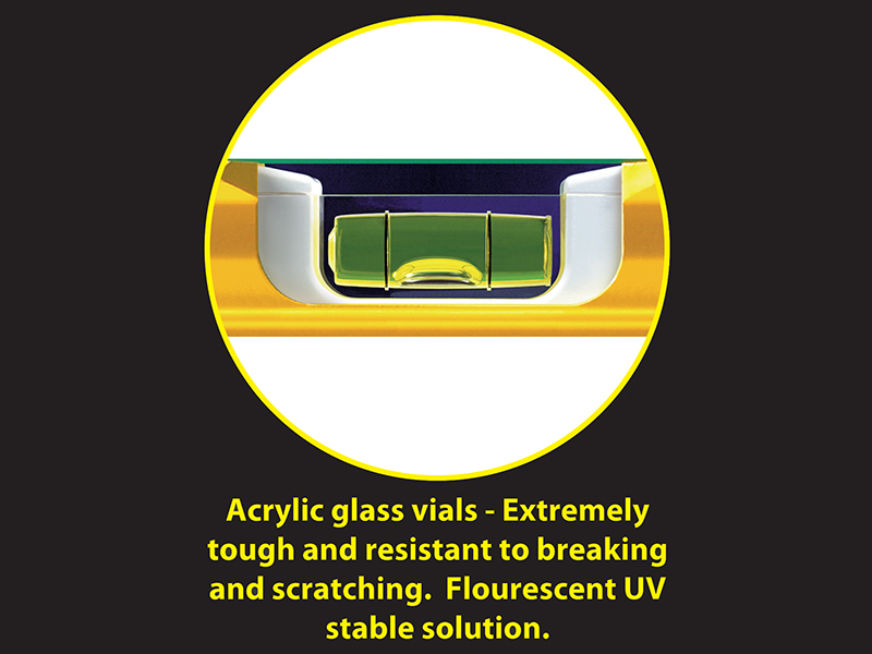 Stabila 70-80 Single Plumb Spirit Level 2 Vial 80cm - Image 3