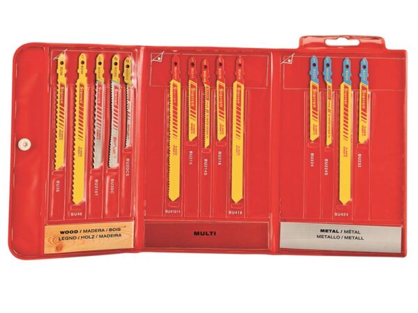 Starrett BU6 Jigsaw Blade Assortment Pack, 14 Piece