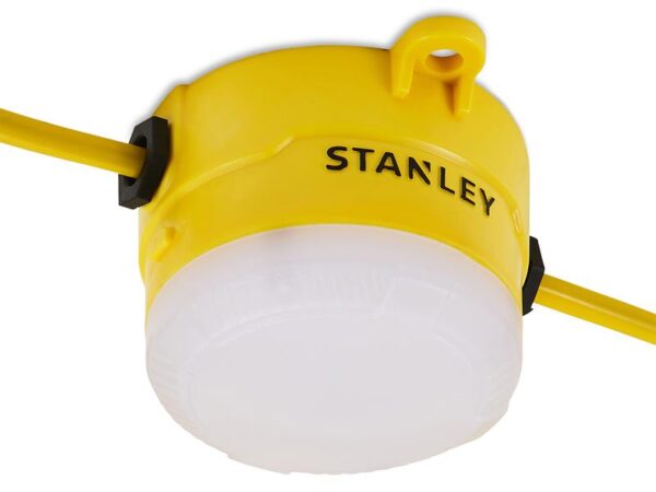 STANLEY® Lighting Interconnectable Festoon Kit 8 LED Bulbs 240V 16.5m