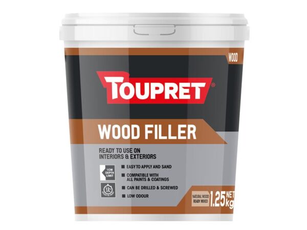 Toupret Wood Filler Natural Wood 1.25kg