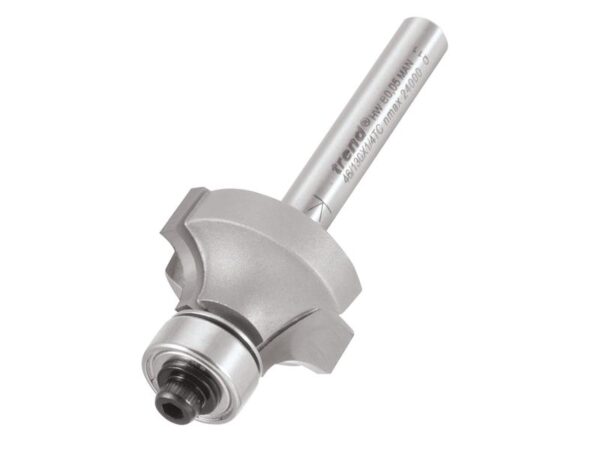 Trend 46/130 x 1/4 TCT Bearing Guided Ovolo & Round Over 6.3mm Radius