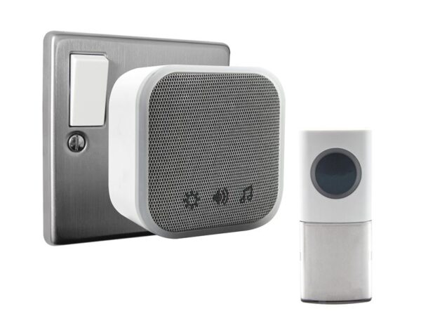 Uni-Com Plug-in Door Chime, White