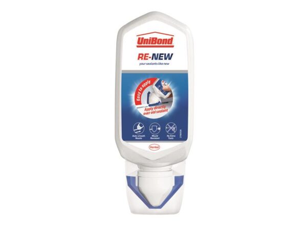 UniBond RE-NEW Silicone Sealant White 80ml