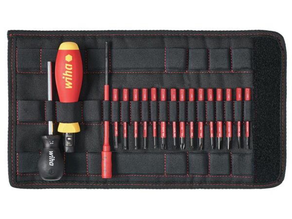 Wiha TorqueVario®-S electric Screwdriver Set, 19 Piece