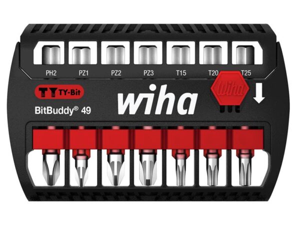 Wiha BitBuddy® TY Bit Set, 7 Piece