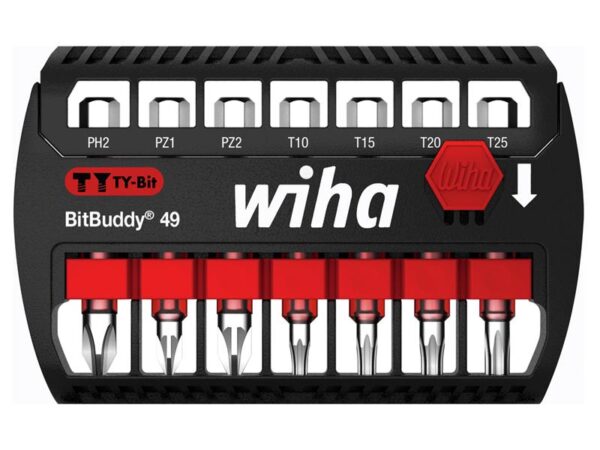 Wiha BitBuddy® TY Bit Set, 7 Piece